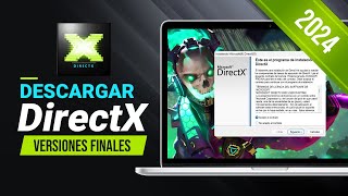 Descargar todos los DirectX 9 10 11 12 2024 Actualizado [upl. by Dahsraf]