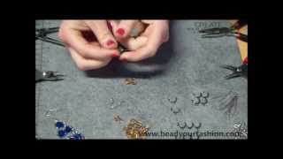 Sieraden maken  DIY Project 9 Hangende oorbellen maken [upl. by Yeniffit]