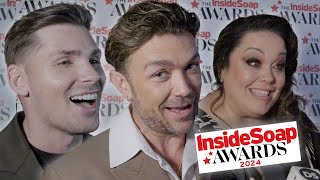 Lisa Riley Kieron Richardson Zaraah Abrahams and more soap stars discuss their future storylines [upl. by Kreit525]