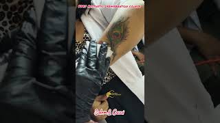 Tattoo eyelashes pmu pmuacademy aestheticmakeup aesthetic aesthetics tattooart [upl. by Rikahs]