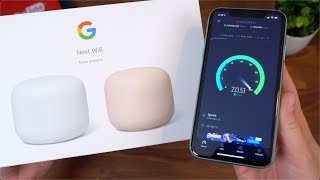 Google Nest Wifi Unboxing and Setup [upl. by Stoller396]