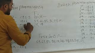 British pharmacopoeia Edition and Indian pharmacopoeia Edition trick for learn [upl. by Enier]