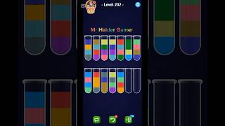 Colour sort level 202 puzzle games [upl. by Bluhm]