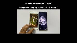 IPHONE 8 PLUS VS INFINIX HOT 50 PRO PLUS  TEST [upl. by Letsirk555]