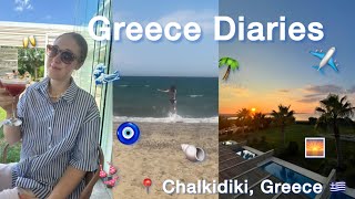 The Greece Diaries 🇬🇷🧿🐚🌊🌅👙🌴🌺✈️ [upl. by Notrab]