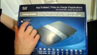 Linksys by Cisco EA4500 App Enabled N900 Wireless Router Unboxing amp First Look Linus Tech Tips [upl. by Onin]