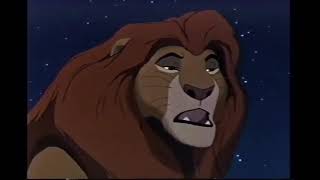 The Lion King 1994  Mufasa amp Simba VHS 1995 [upl. by Sirah]