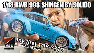 118 RWB Shingen Porsche 993 by Solido Full Review my first 118 [upl. by Bitthia]