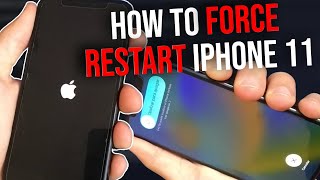 How to Restart iPhone 11  Forced Restart iPhone 11 [upl. by Eniamor]