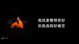 對不起讓你失望了：if depression gets the best of me  Zeviamusic Lyric Video 中文歌詞 [upl. by Ettevram986]