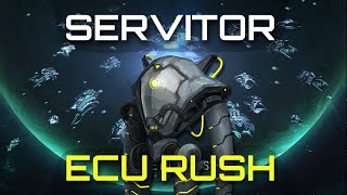 ｢Stellaris｣ Rushing Ecumenopolis as a Rogue Servitor [upl. by Eimrej]