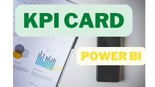 KPI CARD Power BI QUICK and EASY in 1 Minute [upl. by Callista]