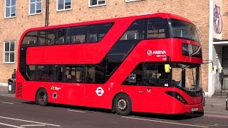 London Buses  Arriva in North London  Hybrid Double Deckers [upl. by Asseneg814]