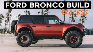 FORD BRONCO BUILD PROCESS  APG ProRunner [upl. by Kus]