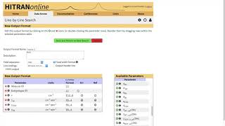 HITRAN tutorials  Part 3 Parameters beyond traditional output 12 [upl. by Banquer]