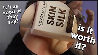 Revolution Skin Silk Luminous Serum Foundation  over 40 [upl. by Tuhn]