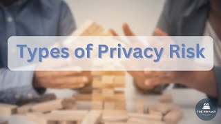 Types of Privacy Risk  CIPPUS Certification [upl. by Hanauq]