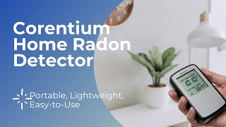 😎 Corentium Home Radon Detector [upl. by Milissa]