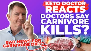 WHY DOCTORS ARE AGAINST THE CARNIVORE DIET  Dr Westman Reacts [upl. by Tisdale]