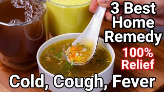 100 Relief  Best Natural Home Remedies for Cold Cough amp Flu  Natural Treatment For Cold amp Cough [upl. by Acinoed]