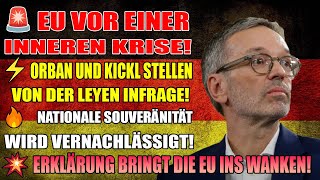 Viktor Orban und Herbert Kickl schockierende Botschaft an die EUKommission [upl. by Pruchno]