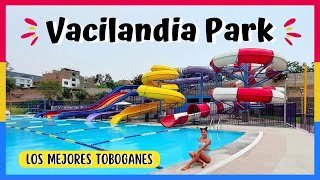 VACILANDIA PARK💦👙 Los mejores toboganes de Lima ☀️ [upl. by Allemap]