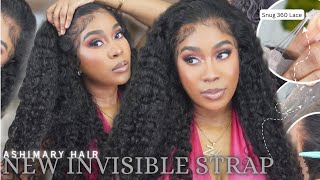 🔥YOU NEED THIS InvisiStrap Snug 360 Lace Wig  Water Wave  Ashimary Hair [upl. by Llerret698]