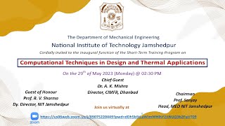 Dr MA Hasantalk on quotThermal transport in complex NanoFluids A Computational approachquot [upl. by Anayit977]