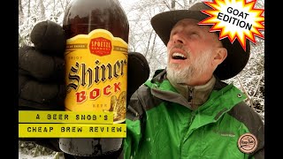 Shiner Bock Beer Review by A Beer Snobs Cheap Brew Review [upl. by Stephens]