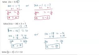 Learn How to Absolute Value Equations [upl. by Aihsekin]