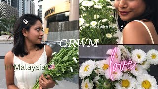 GRWM in Malaysia 🇲🇾 grwm amrithashaji bitmoji malaysia [upl. by Llerud]