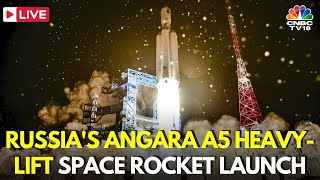 Angara A5 Spacecraft Launch LIVE Russia Makes Third Attempt To Launch Its Angara Rocket  IN18L [upl. by Bick]