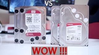 TOSHIBA N300 vs WD Red  WOW [upl. by Gresham792]