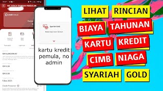 Biaya Kartu Kredit Syariah Gold CIMB Niaga [upl. by Akemej230]