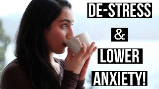 How To DeStress amp Lower Anxiety Naturally [upl. by Milore]