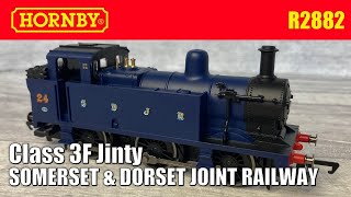 Somerset amp Dorset Joint Railway Hornby R2882 060 Class 3F Steam Locomotive Model Railway Review [upl. by Holna]