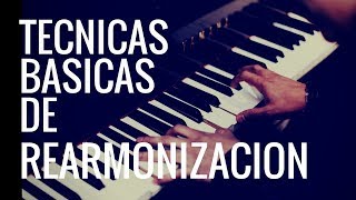 Técnicas básicas para REARMONIZAR una canción [upl. by Eanal]