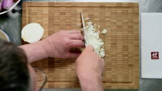 Knife Skills  How To Brunoise [upl. by Retsehc]