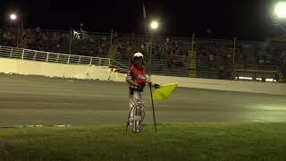 Start of the 2nd Supermodified feature at Oswego Speedway Jul 6 2024 [upl. by Berger225]