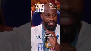 Teddy Riner explique le clash contre son adversaire géorgien  paris2024 olympics [upl. by Etnud]