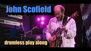 John Scofield  Hottentot DRUMLESS PLAY ALONG [upl. by Anaic]