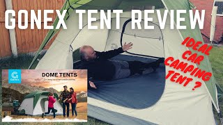 Gonex 4 Person Tent Review  Budget Family Tent  Ideal for Car Camping [upl. by Ttenaj192]