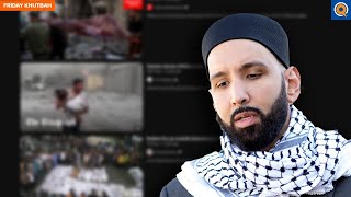 Feeling Helpless While Watching Oppression Gaza  Khutbah by Dr Omar Suleiman [upl. by Anirres625]