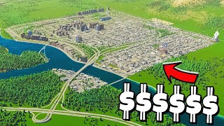 Can a ONE TILE city still be successful in Cities Skylines 2 [upl. by Anafetse225]