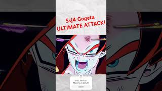 Super Saiyan 4 Gogeta Ultimate DragonBall Sparking Zero dragonballsparkingzero gogeta rhymestyle [upl. by Ybok]