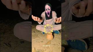 POV GHOST RING VS HANUMAN GADA 🚩😎  Hanuman  bhoot ghost comedy treding shorts [upl. by Ahsilla]