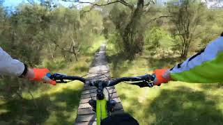 Common Wealth Games Trail Lysterfield Mtb Park 4K [upl. by Juditha973]