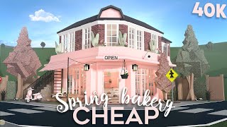 Cheap spring bakery with apartment  No advanced placing  Cheap build [upl. by Haneekas]