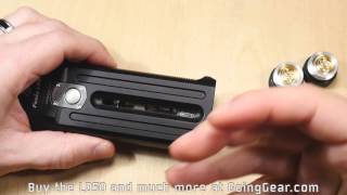 Fenix LD50 1800 Lumen Flashlight Extended Review [upl. by Haliled665]