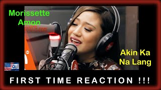 FIRST TIME REACTION TO Morissette Amon  Akin Ka Na Lang [upl. by Mclaughlin]